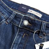 Quần Short Smart Jean Nam Classic Blue Form Smart Fit