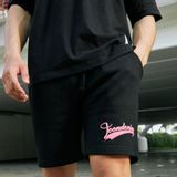 Set Đồ Logo Black-Pink Printed