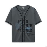 Set Đồ Dù Nam Baseball Dark Grey Orgnls