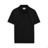 Áo Polo Typo Grid Pattern Adulthood