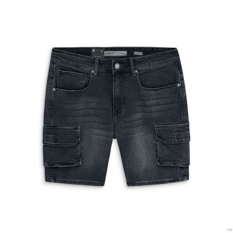 Quần Short Jeans Slimfit Cargo