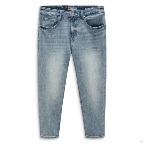 Quần Jeans Slim Crop Blue Wash