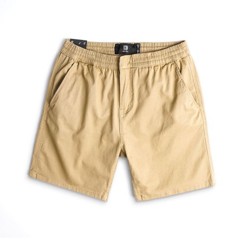 Quần Short Kaki Lưng Thun Basic