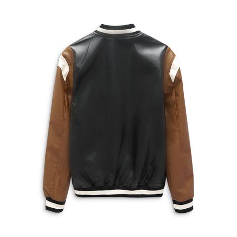 Áo Khoác Bomber Varsity Contrast Sleeves