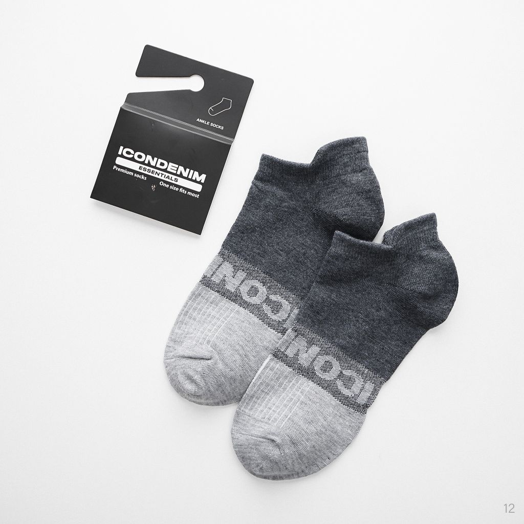 Vớ Cổ Ngắn ICONDENIM Crew Socks