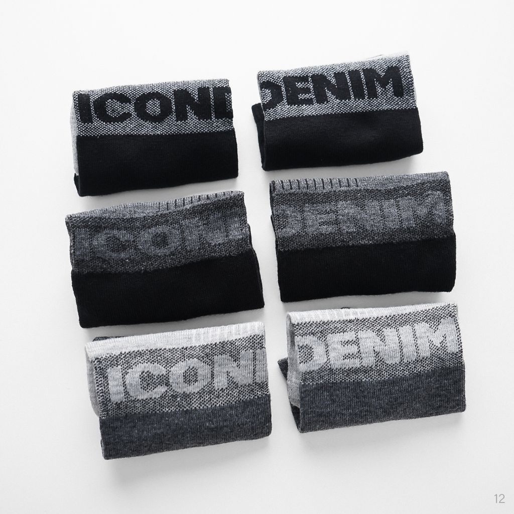 Vớ Cổ Ngắn ICONDENIM Crew Socks