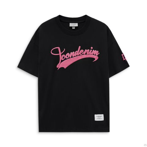 Set Đồ Logo Black-Pink Printed