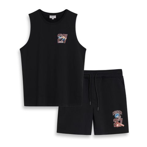 Set Đồ Thun Tanktop Hidden Bear