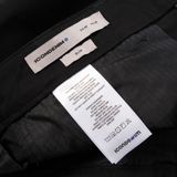 Quần Kaki Nam Ống Ôm Trơn Basic Leather Label Form Slim