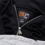 Áo Khoác Hoodie Nam Vải Nỉ Casual Sleeve Label