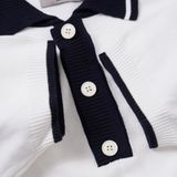 Áo Polo Len Nam Phối Cổ Constrast Knit Form Regular