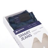 Quần Smart Jean Nam Green-Castch Trơn Form Smart Fit