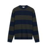 Áo Len Sweater Nam Cozy Stripe Knit