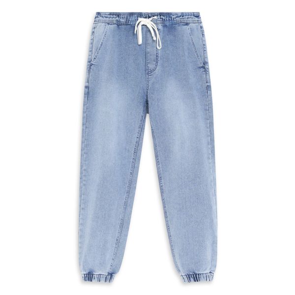 Quần Jogger Denim Washed