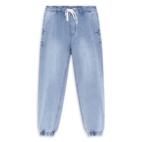 Quần Jogger Denim Washed