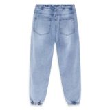 Quần Jogger Denim Nam Washed Form Slim