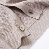 Áo Len Nam Tay Dài Cardigan Elegant Basic