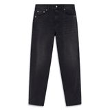 Quần Jeans Slim-fit Black Contrasting Rivets