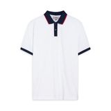 Áo Polo Stripe Collar With Logo