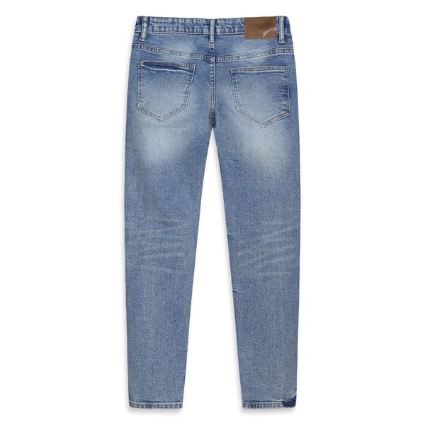 Quần Jeans Skinny-Fit Light Blue Ripped