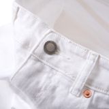 Quần Jeans Skinny Fit All White