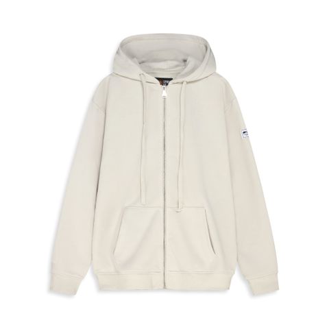 Áo Khoác Nỉ Hooded Casual Sleeve Label