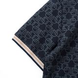 Áo Polo Monogram Chic Pattern