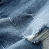 Quần Short Jeans Slim Torned Blue Wash