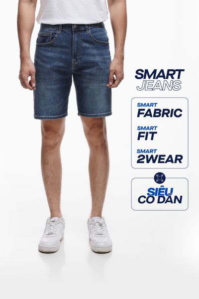 Quần Shorts Smart Jeans™ ICONDENIM Classic Blue