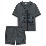 Set Đồ Baseball Dark Grey Orgnls