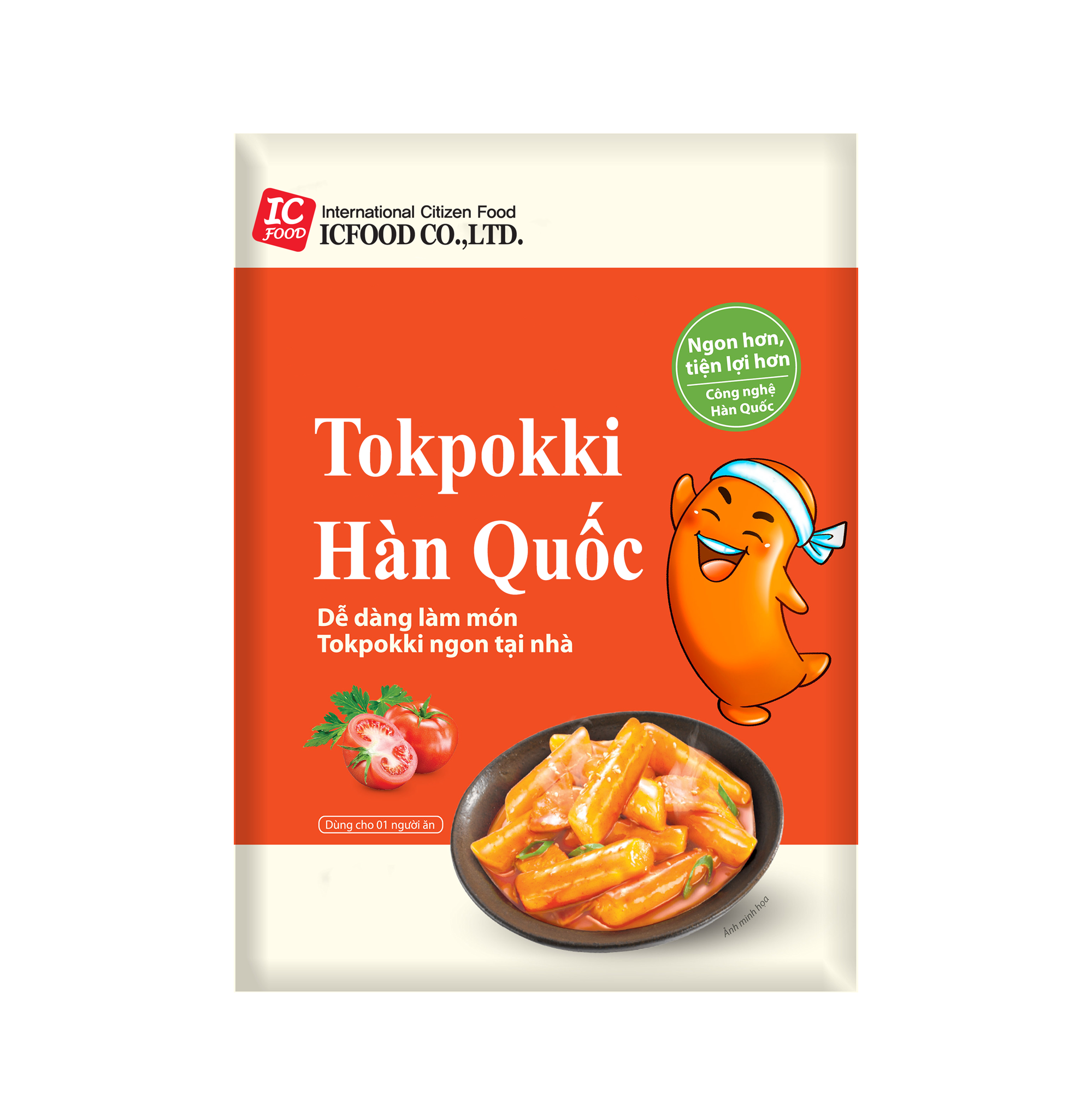  Xốt Tokpooki Hàn Quốc 250gr 