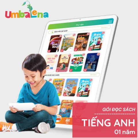  Gói sách Umbalena Tiếng Anh 1 năm 