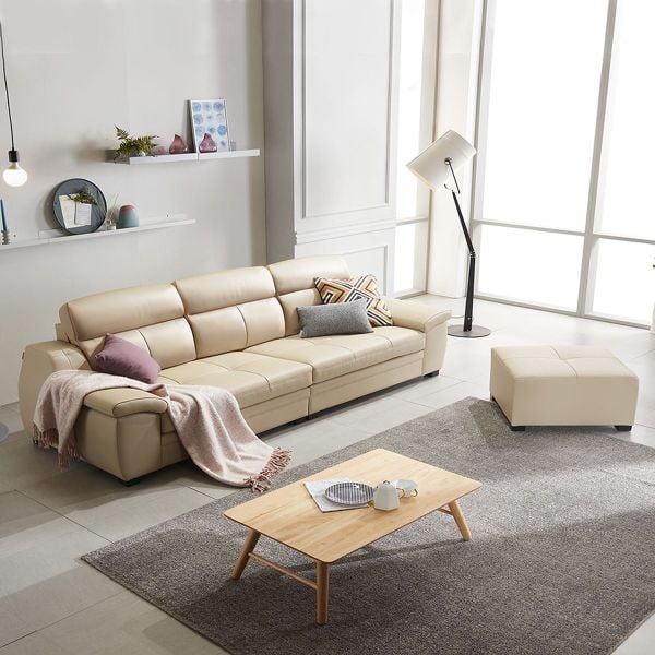 SF305 - GHẾ SOFA DA 4 CHỖ NGỒI