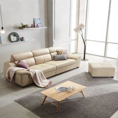 SF305 - GHẾ SOFA DA 4 CHỖ NGỒI