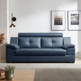 SF301A - GHẾ SOFA DA 3 CHỖ NGỒI