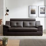 SF301A - GHẾ SOFA DA 3 CHỖ NGỒI