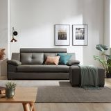 SF301A - GHẾ SOFA DA 3 CHỖ NGỒI