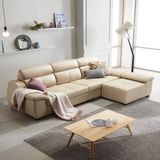 SF305 - GHẾ SOFA DA  4 CHỖ NGỒI