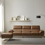 SF335 - GHẾ SOFA DA 4 CHỖ NGỒI