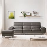 SF334 - GHẾ SOFA DA 4 CHỖ NGỒI