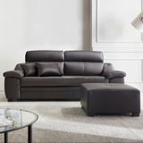 SF305A - GHẾ SOFA DA  3 CHỖ NGỒI