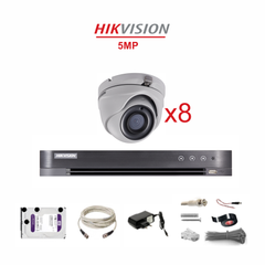 Trọn Gói 8 Camera Full HD 5.0M Hikvision