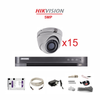 Trọn Gói 15 Camera HD-TVI 5.0Mpx Hikvision