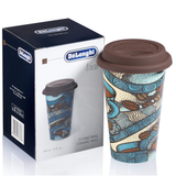  Ly giữ nhiệt 2 lớp cao cấp Delonghi  - Delonghi Double Wall Ceramic Mug - Delonghi Thermal Coffee Mug - Multi-Colored 