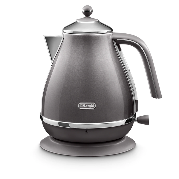  Ấm siêu tốc Delonghi KBOT2001.GY - Bình đun nước siêu tốc Delonghi KBOT2001.BG Icona Metallics Kettle 1.7L 