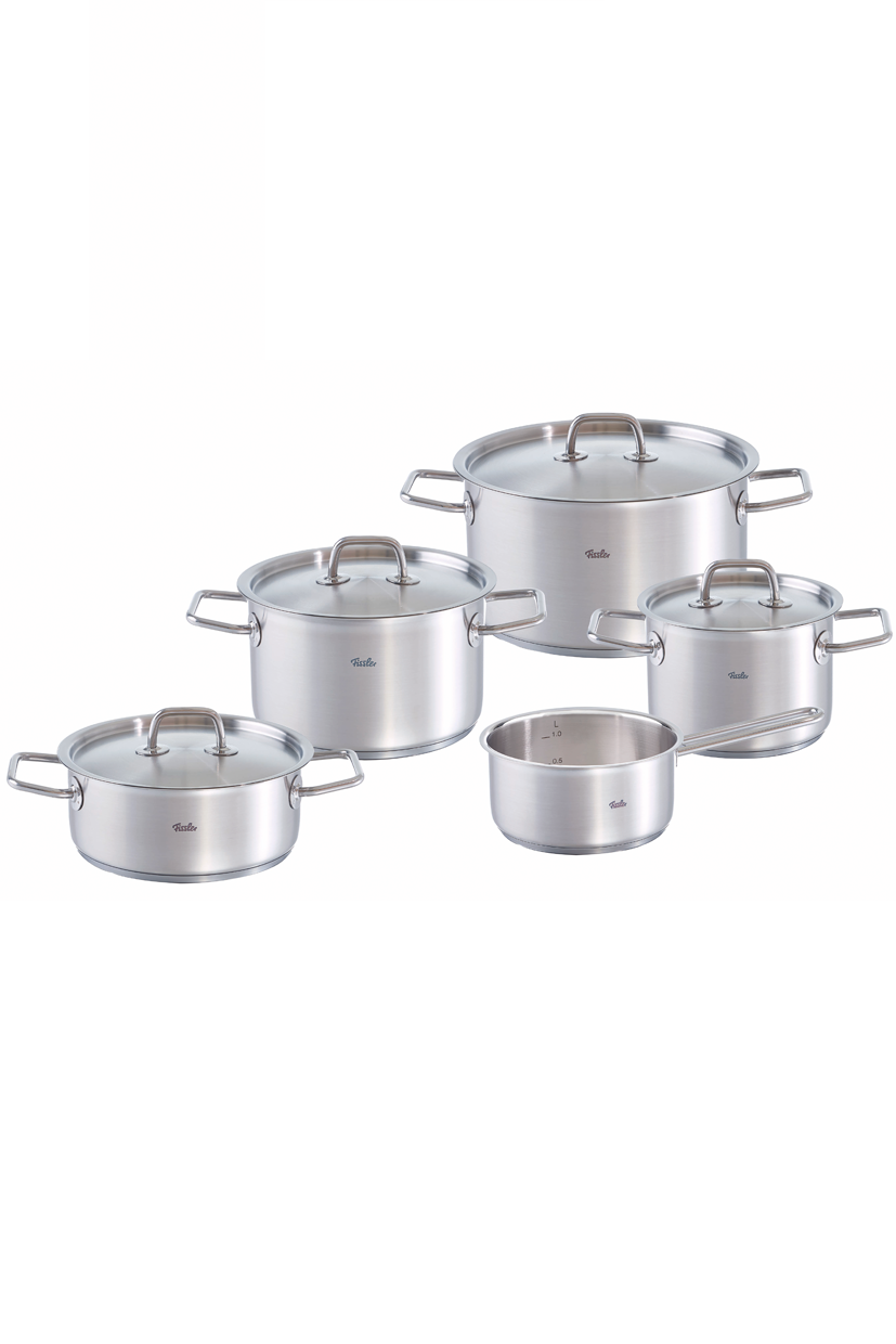 Bộ nồi inox cao cấp Fissler Berlin 5 món (nắp inox)