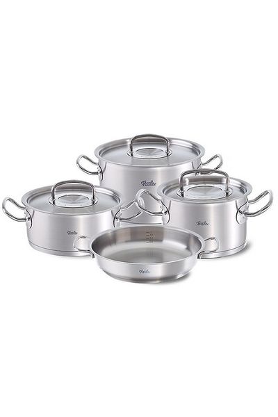  Bộ nồi inox cao cấp Fissler Original Pro 4 món (nắp inox) 