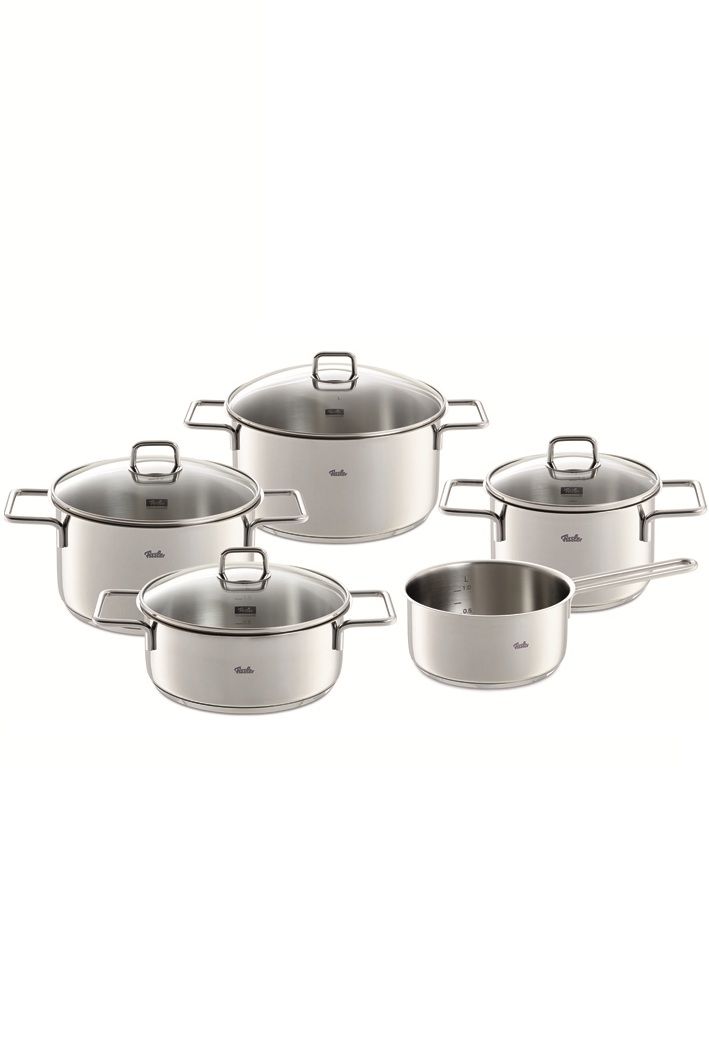 Bộ nồi Fissler Munchen 5 món nắp kính - Sản xuất nguyên chiếc tại Đức