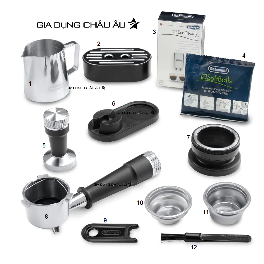  [CHÍNH HÃNG] Máy pha cà phê Delonghi EC9155.MB La Specialista Arte - Manual espresso machine Delonghi EC9155 MB 