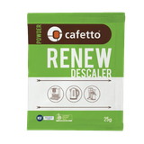  Bột tẩy cặn máy pha cà phê Cafetto Renew Descaler 25g - Cafetto Restore Descaler 